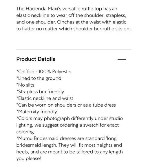 Show Me Your Mumu Hacienda Maxi Dress Dune Chiffon - Picture 9 of 9